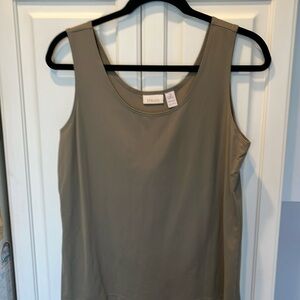 Chicos Micro Fiber Tank Top Size 2=12/14
